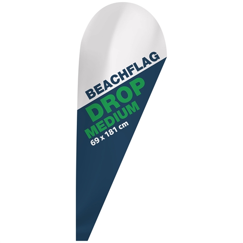 Flagg til BeachFlagg Drop Medium - 69x181 cm