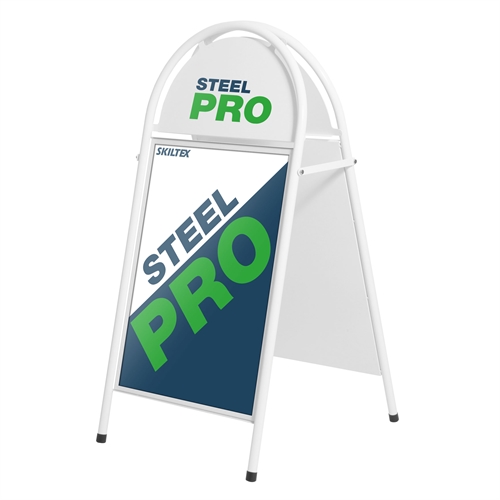 SteelPro Hvit Gatebukk