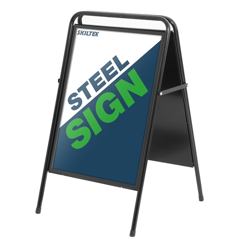 SteelSign Svart Gatebukk