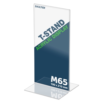 T-Stand Høyformat Akryl Skilt - M65