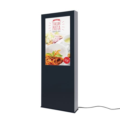 Utendørs Digital Totem Skilt - 55" Display