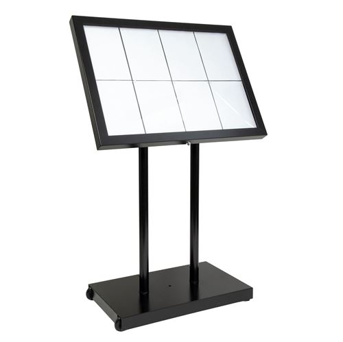 Black Star XL Weather Resistant LED menystand med lys