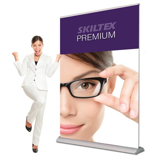 PREMIUM roll up banner - inkl. Trykk - 120 x 200 cm