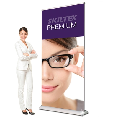 PREMIUM roll up banner - inkl. Trykk - 85 x 200 cm