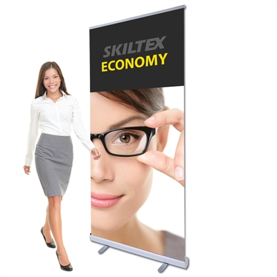 ECONOMY roll up banner inkl. Trykk - 85 x 200 cm