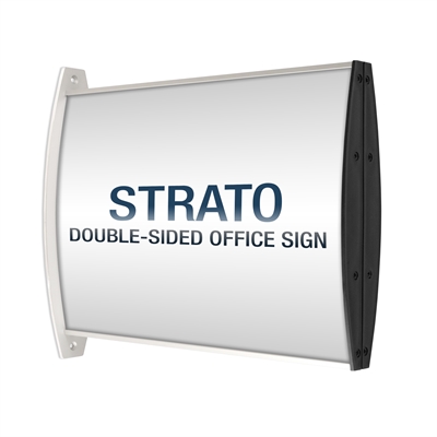 Strato Tosidig Kontor Veggskilt - 105x148mm - A6