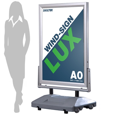 Wind-Sign LUX Reklamebukk - A0